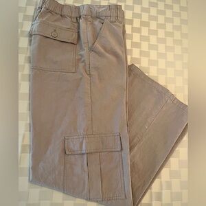 RSQ Women’s Tan Wide Leg Utility Pants 
Like New Size S, Inseam 31